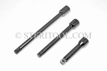 #10594 - 3/8 DR x 6"(150mm) Stainless Socket Extension. 3/8 dr, 3/8dr, 3/8-dr, extension, stainless steel